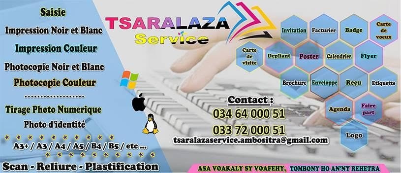 TSARALA-SERVICE d'Ambositra